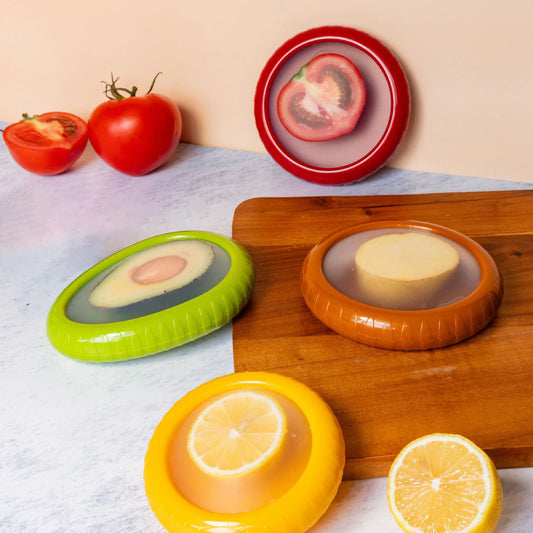 Set de 4 Cajas Antioxidantes: Ahorra Dinero y Come Fresco Todos los Días